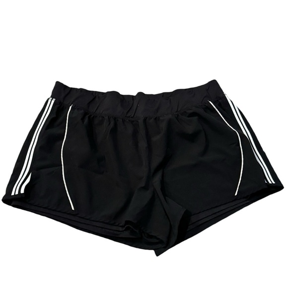 EUC Avia Workout shorts black with b/w side seam XL Sold out - Picture 1 of 5